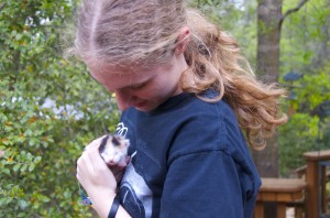 Liz and Kitten March 2013