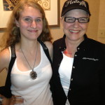 Elizabeth and me on my second day of radiation.August 23, 2013. 
