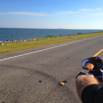 On the road to Dauphin Island - bridge in distance
