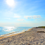 Beautiful sunshine on the beach